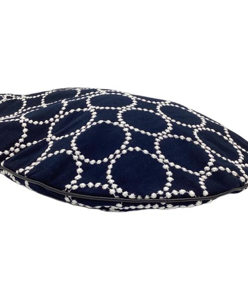 mina perhonen（ミナ ペルホネン）mina perhonen (ミナ ペルホネン) タンバリンエッグバッグ ネイビー 未使用品の古着・服飾アイテム