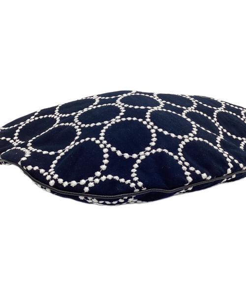 mina perhonen（ミナ ペルホネン）mina perhonen (ミナ ペルホネン) タンバリンエッグバッグ ネイビー 未使用品の古着・服飾アイテム