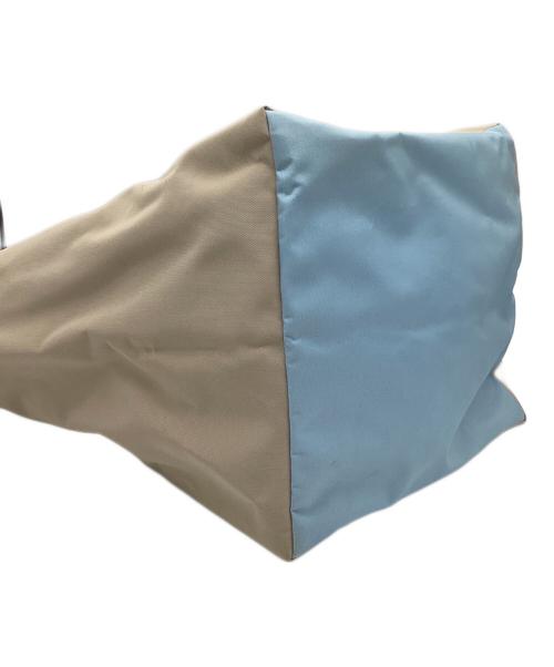 Herve Chapelier（エルベシャプリエ）Herve Chapelier (エルベシャプリエ) ナイロン舟型ショルダーL NACRE-BLEUET(0510) /の古着・服飾アイテム