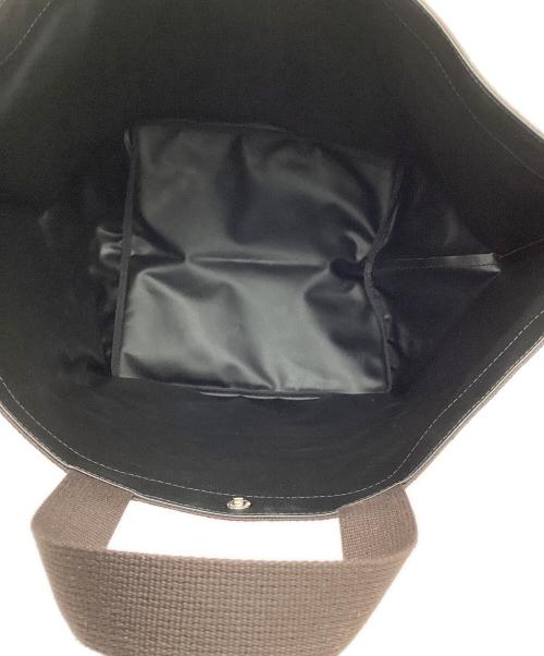 Herve Chapelier（エルベシャプリエ）Herve Chapelier (エルベシャプリエ) (コーデュラ舟型トートL シャテーニュ×モカの古着・服飾アイテム