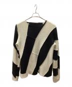 AMBUSHアンブッシュ）の古着「ニット」｜ブラック×ホワイト
