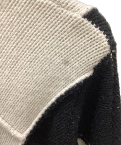 AMBUSH（アンブッシュ）AMBUSH (アンブッシュ) ニット ブラック×ホワイト サイズ:2の古着・服飾アイテム