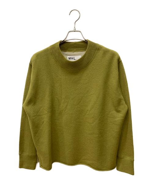 MHL（エムエイチエル）MHL (エムエイチエル) FELTED ROUGH WOOL グリーン サイズ:Lの古着・服飾アイテム