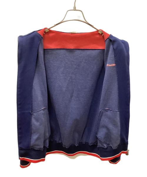 adidas（アディダス）adidas (アディダス) 70sトラックジャケット レッド×ブルー サイズ:XLの古着・服飾アイテム