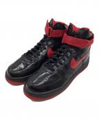 NIKEナイキ）の古着「AIR FORCE 1 HIGH ROSE GARDEN」｜ブラック×レッド