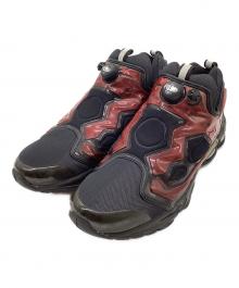 REEBOK（リーボック）の古着「PUMP RUNNING」｜ブラック×レッド