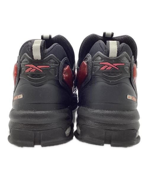 REEBOK（リーボック）REEBOK (リーボック) PUMP RUNNING ブラック×レッド サイズ:27.5cmの古着・服飾アイテム