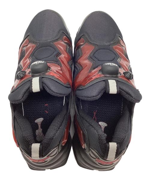 REEBOK（リーボック）REEBOK (リーボック) PUMP RUNNING ブラック×レッド サイズ:27.5cmの古着・服飾アイテム