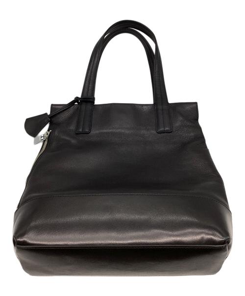 aniary（アニアリ）aniary (アニアリ) レザートートバッグ ブラックの古着・服飾アイテム