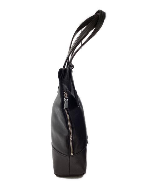 aniary（アニアリ）aniary (アニアリ) レザートートバッグ ブラックの古着・服飾アイテム