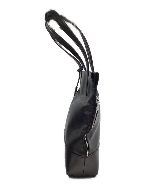 aniary（アニアリ）aniary (アニアリ) レザートートバッグ ブラックの古着・服飾アイテム