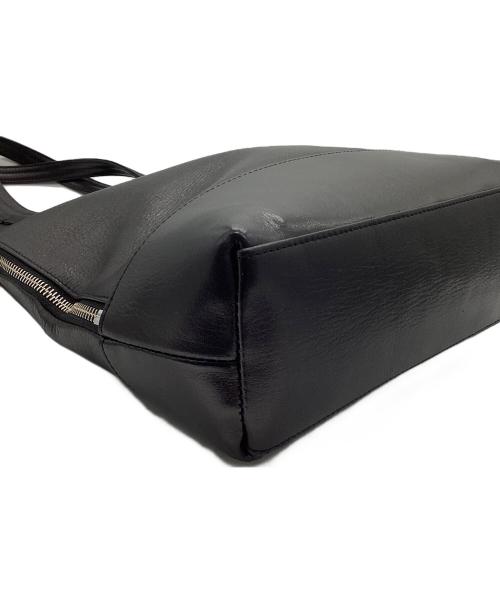 aniary（アニアリ）aniary (アニアリ) レザートートバッグ ブラックの古着・服飾アイテム