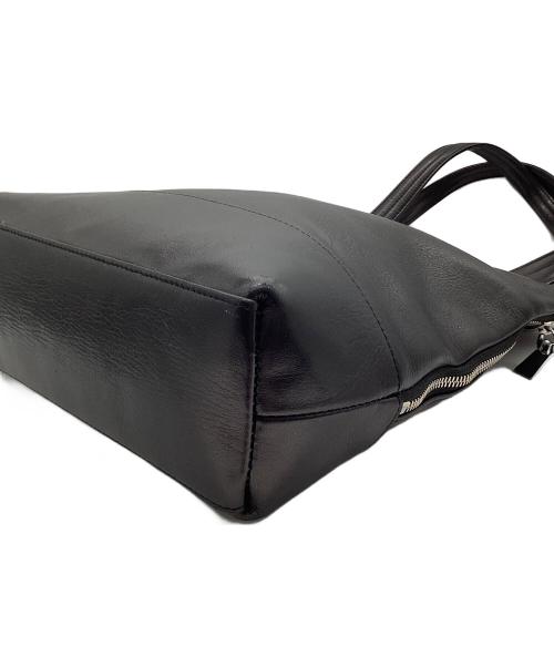 aniary（アニアリ）aniary (アニアリ) レザートートバッグ ブラックの古着・服飾アイテム