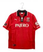 PUMAプーマ）の古着「サッカーユニフォーム」｜レッド