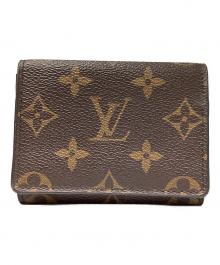 LOUIS VUITTON（ルイ ヴィトン）の古着「アンヴェロップ・カルト・ドゥ・ヴィジット」｜ブラウン