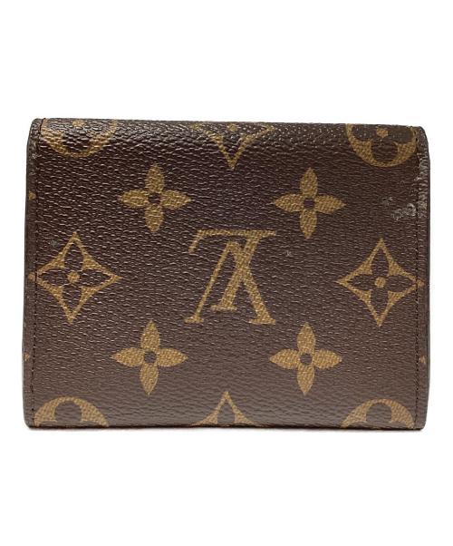LOUIS VUITTON（ルイ ヴィトン）LOUIS VUITTON (ルイ ヴィトン) アンヴェロップ・カルト・ドゥ・ヴィジット ブラウンの古着・服飾アイテム