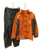 BAILESUバイレス）の古着「セットアップレインスーツ」｜オレンジ×グレー