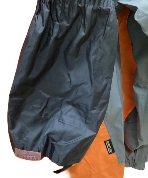 BAILESU（バイレス）BAILESU (バイレス) セットアップレインスーツ オレンジ×グレー サイズ:9の古着・服飾アイテム