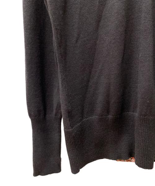 Vivienne Westwood RED LABEL（ヴィヴィアンウエストウッドレッドレーベル）Vivienne Westwood RED LABEL (ヴィヴィアンウエストウッドレッドレーベル) リボンニットカーディガン ブラウン サイズ:Mの古着・服飾アイテム