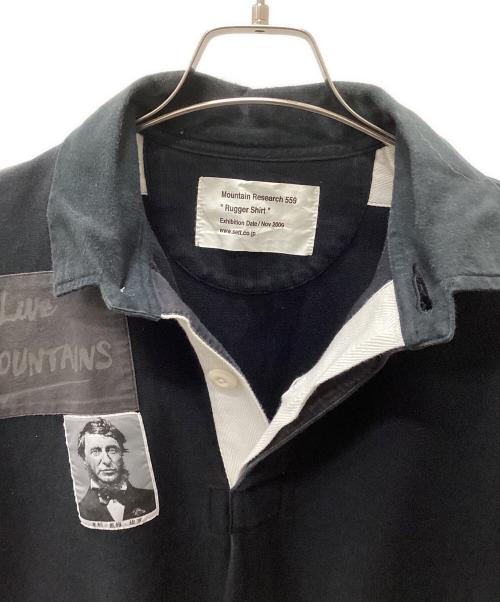 MOUNTAIN RESEARCH（マウンテンリサーチ）MOUNTAIN RESEARCH (マウンテンリサーチ) アナーキーラガーシャツ ブラック サイズ:Mの古着・服飾アイテム