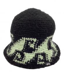 stussy（ステューシー）の古着「WAVES KNIT BUCKET HAT」