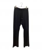 TAKAHIROMIYASHITA TheSoloIst.タカヒロミヤシタ ザソロイスト）の古着「ワッフルニットパンツ」｜ブラック