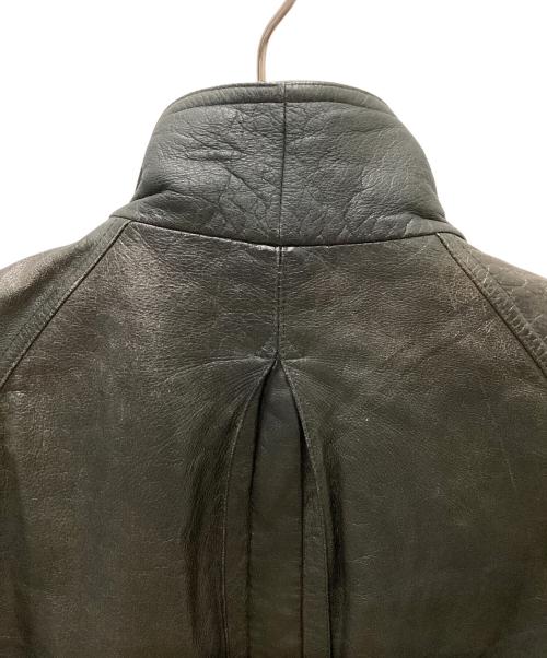 Durkee's Express（ダーキーズ エクスプレス）Durkee's Express (ダーキーズ エクスプレス) レザーフライトジャケット ブラック サイズ:XLの古着・服飾アイテム