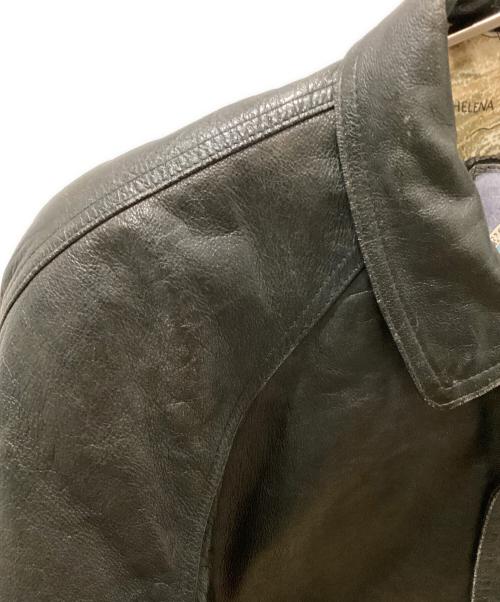 Durkee's Express（ダーキーズ エクスプレス）Durkee's Express (ダーキーズ エクスプレス) レザーフライトジャケット ブラック サイズ:XLの古着・服飾アイテム