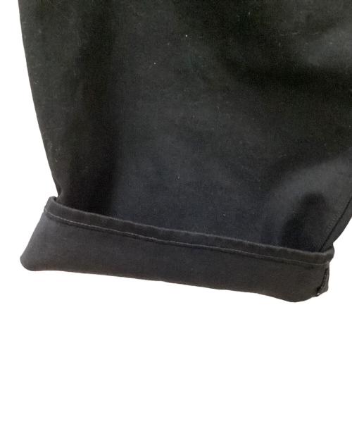 LEVI'S（リーバイス）LEVI'S (リーバイス) ワイドプリーツクロップパンツ ブラック サイズ:W32の古着・服飾アイテム