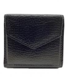 Maison Margiela（メゾンマルジェラ）の古着「4ステッチ トリフォールド ミニウォレット」｜ブラック