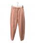 unknown（アンノウン）の古着「SIGNATURE RHINESTONE JOGGER PANTS」｜ピンク