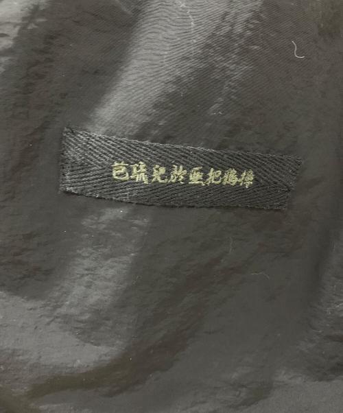 VIRGO（ヴァルゴ）VIRGO (ヴァルゴ) DIAGONAL ZIP DOWN JKT ブラック サイズ:4の古着・服飾アイテム