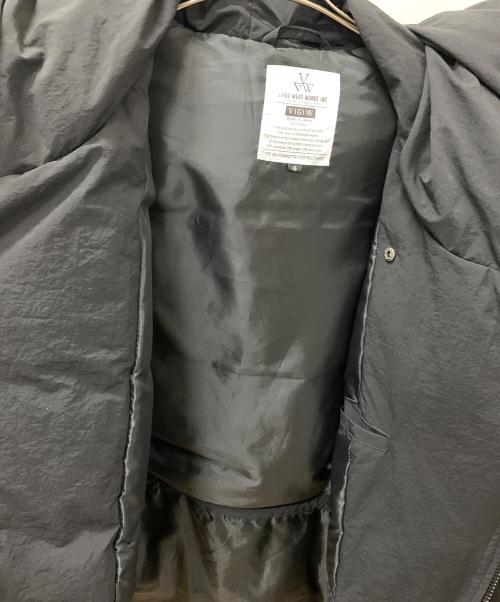 VIRGO（ヴァルゴ）VIRGO (ヴァルゴ) DIAGONAL ZIP DOWN JKT ブラック サイズ:4の古着・服飾アイテム