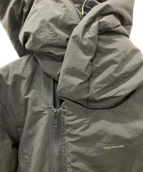 VIRGO（ヴァルゴ）VIRGO (ヴァルゴ) DIAGONAL ZIP DOWN JKT ブラック サイズ:4の古着・服飾アイテム