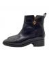 TORY BURCH (トリーバーチ) EVERLY FLAT BOOTS ブラック サイズ:8M：13000円