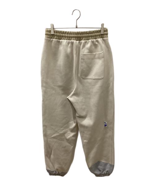 ADER error（アーダーエラー）ADER error (アーダーエラー) BEAMS (ビームス) 22SS 切替スウェットパンツ ベージュ サイズ:A1の古着・服飾アイテム