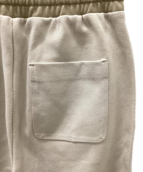 ADER error（アーダーエラー）ADER error (アーダーエラー) BEAMS (ビームス) 22SS 切替スウェットパンツ ベージュ サイズ:A1の古着・服飾アイテム