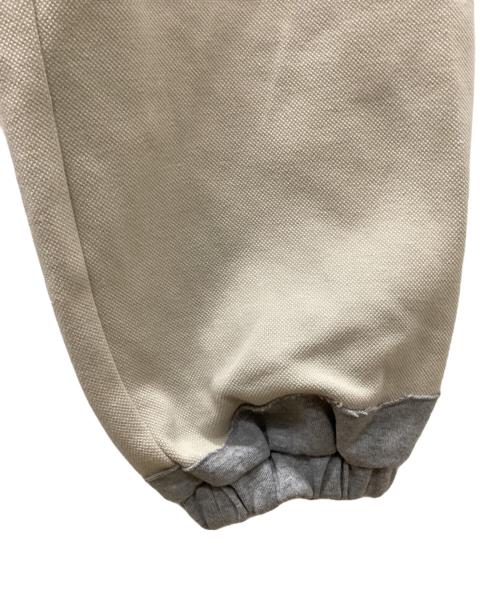 ADER error（アーダーエラー）ADER error (アーダーエラー) BEAMS (ビームス) 22SS 切替スウェットパンツ ベージュ サイズ:A1の古着・服飾アイテム