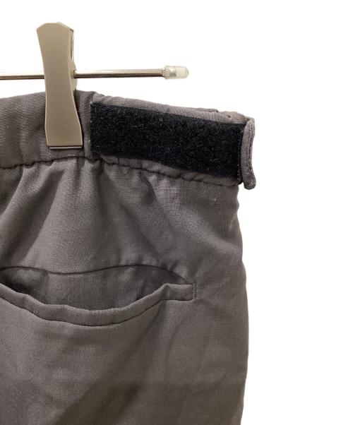PRADA（プラダ）PRADA (プラダ) CONTRASTING BAND PANTS グレー サイズ:50の古着・服飾アイテム