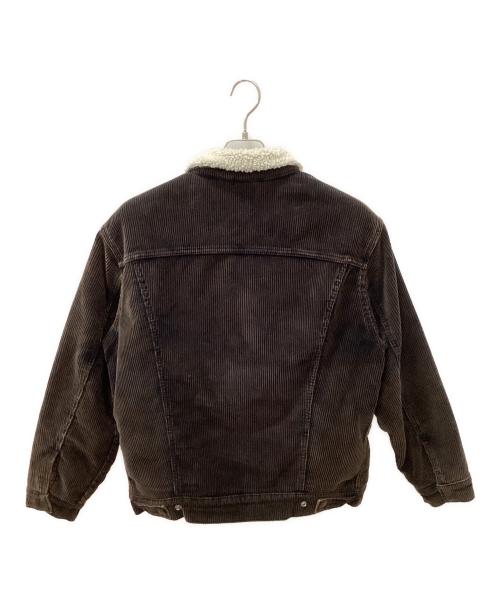 LEVI'S PReMIUM（リーバイス プレミアム）LEVI'S PReMIUM (リーバイスプレミアム) リラックスフィット シェルパトラッカージャケット ブラウン サイズ:Sの古着・服飾アイテム