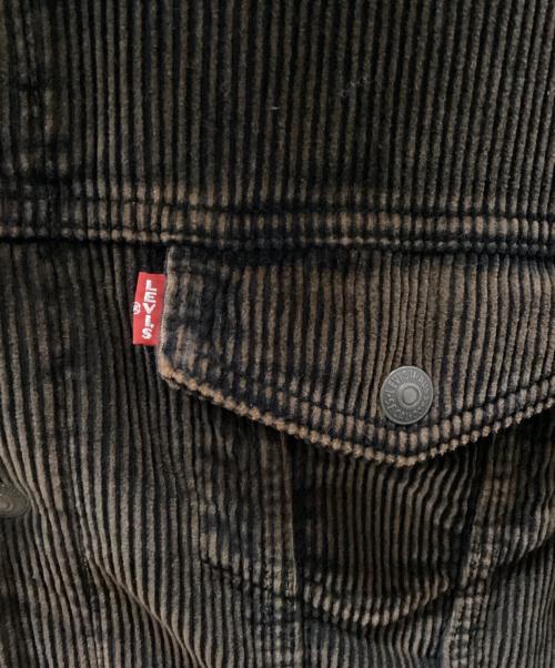 LEVI'S PReMIUM（リーバイス プレミアム）LEVI'S PReMIUM (リーバイスプレミアム) リラックスフィット シェルパトラッカージャケット ブラウン サイズ:Sの古着・服飾アイテム