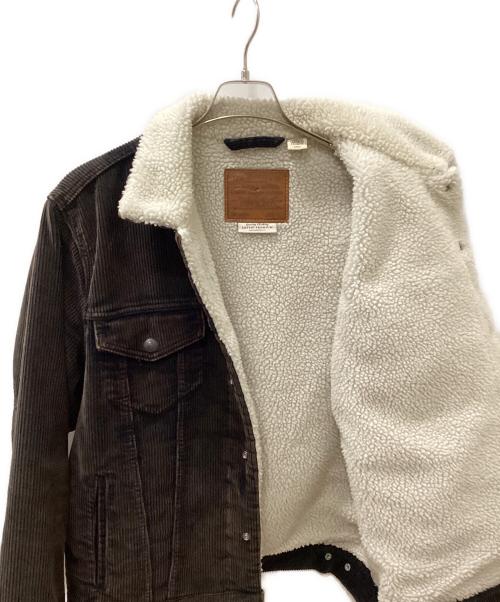 LEVI'S PReMIUM（リーバイス プレミアム）LEVI'S PReMIUM (リーバイスプレミアム) リラックスフィット シェルパトラッカージャケット ブラウン サイズ:Sの古着・服飾アイテム