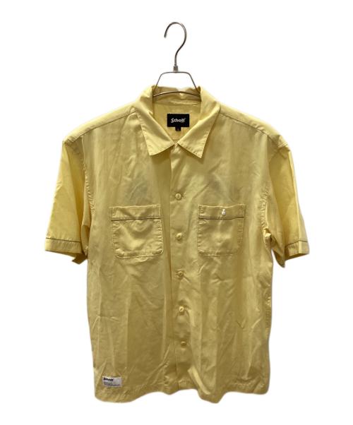 Schott（ショット）Schott (ショット) BOWLING SHIRT イエロー サイズ:Lの古着・服飾アイテム