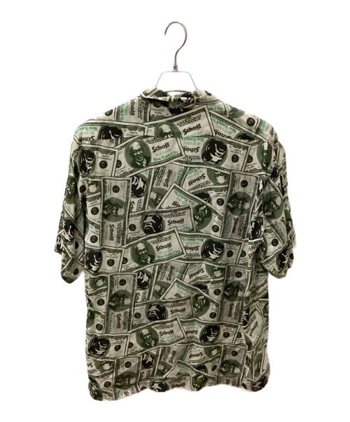 Schott（ショット）Schott (ショット) S/S SHIRT $110 PATTERNED グリーン サイズ:XLの古着・服飾アイテム