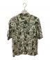 Schott（ショット）の古着「S/S SHIRT $110 PATTERNED」｜グリーン