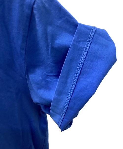 DSQUARED2（ディースクエアード）DSQUARED2 (ディースクエアード) DSQUARED2ロゴプリント付Tシャツ ブルー サイズ:Sの古着・服飾アイテム