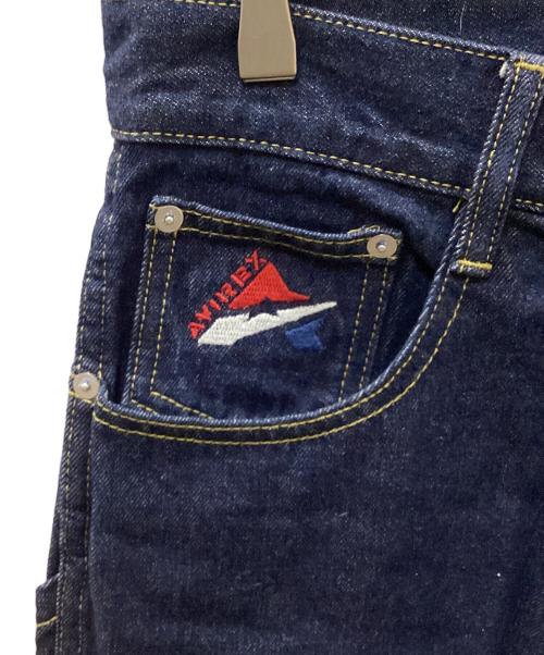 AVIREX（アヴィレックス）AVIREX (アヴィレックス) ペインターデニムパンツ インディゴ サイズ:Ⅿの古着・服飾アイテム
