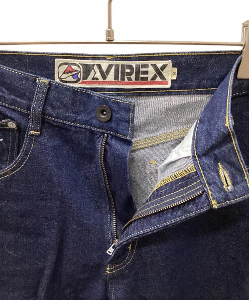 AVIREX（アヴィレックス）AVIREX (アヴィレックス) ペインターデニムパンツ インディゴ サイズ:Ⅿの古着・服飾アイテム