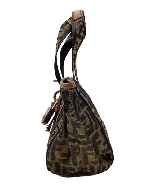 FENDI（フェンディ）FENDI (フェンディ) 00sオールドハンドバッグ ブラウンの古着・服飾アイテム