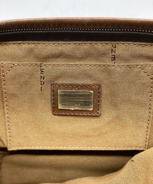 FENDI（フェンディ）FENDI (フェンディ) 00sオールドハンドバッグ ブラウンの古着・服飾アイテム